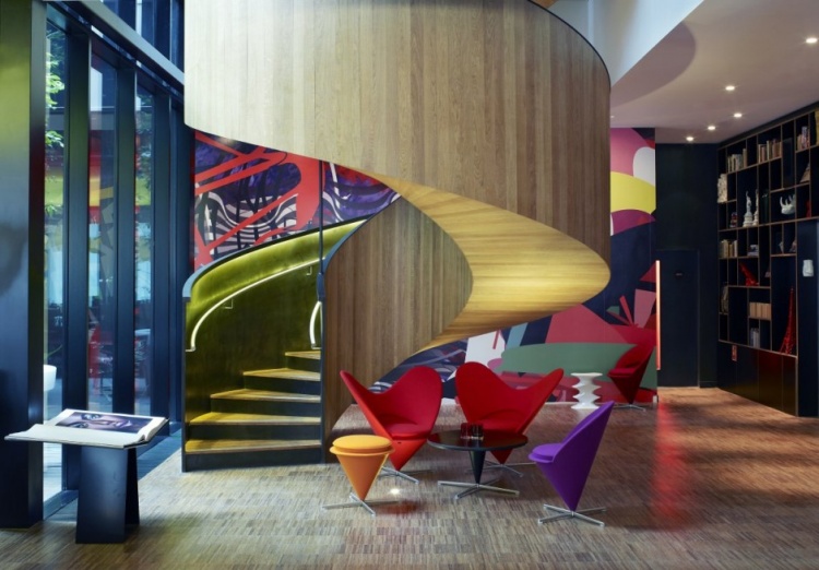 citizenM bank interior