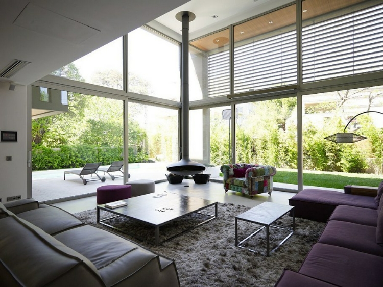 modern house interior exterior