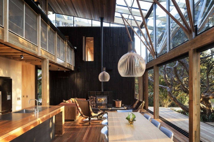Under Pohutukawa house design