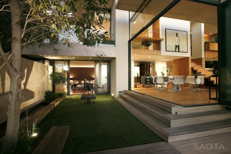 interior and exterior house photo