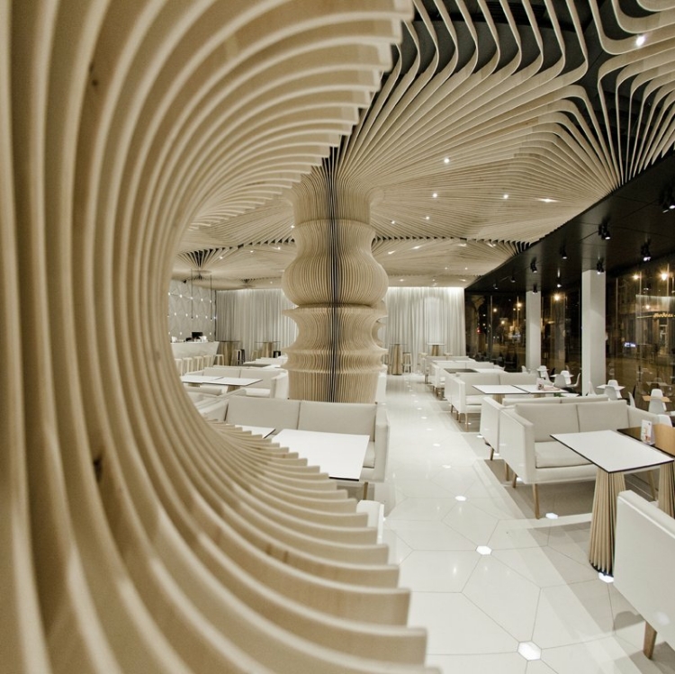 cafe graffiti Varna interior design
