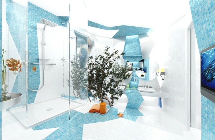 bathroom by Gemelli Design