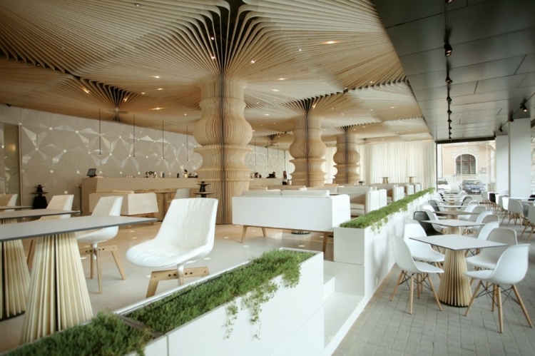 cafe graffiti Varna interior design