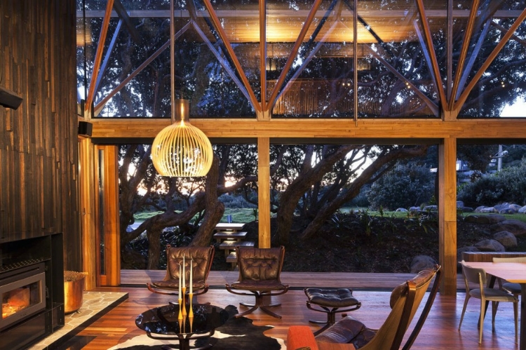 Under Pohutukawa house design