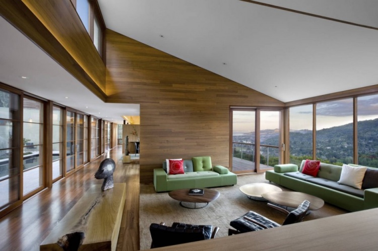 hillside home