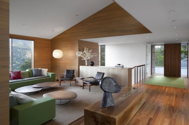 hillside home