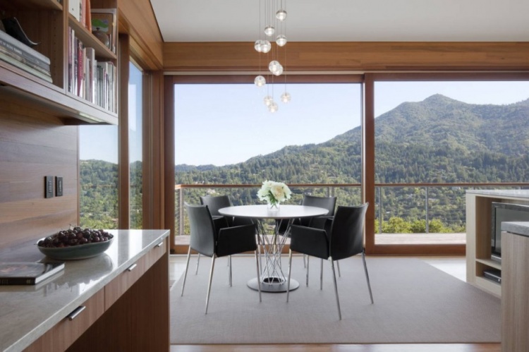 hillside home