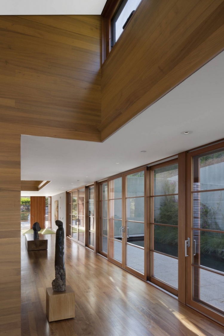 hillside home