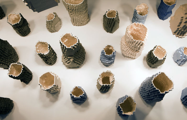 Pixel Vases by Julian Bond - 2