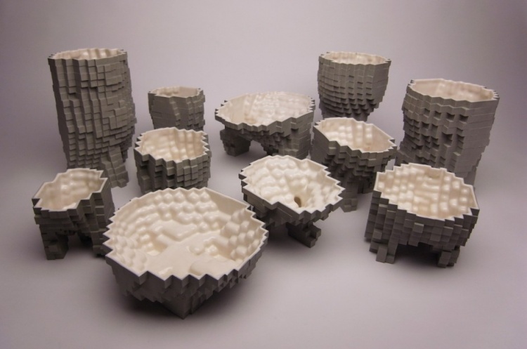Pixel Vases by Julian Bond - 8