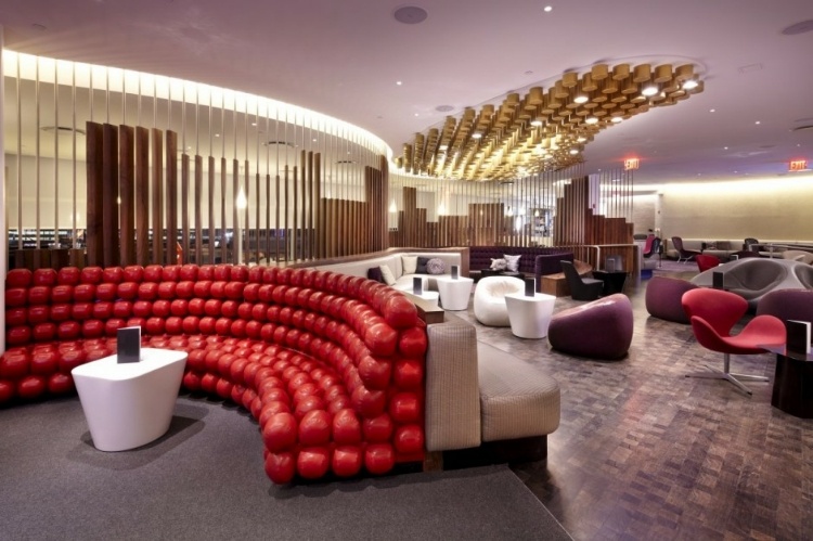 Virgin Upper Class Lounge at JFK