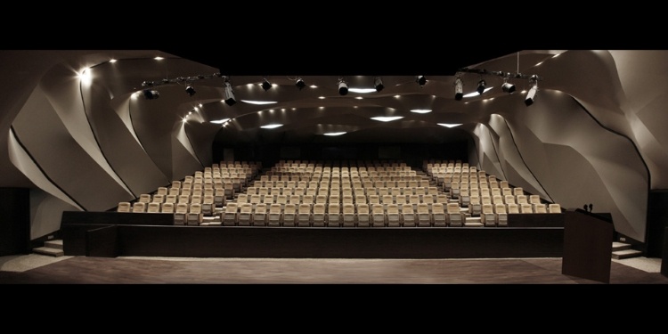 Masrah Al Qasba Theater by Magma Architecture