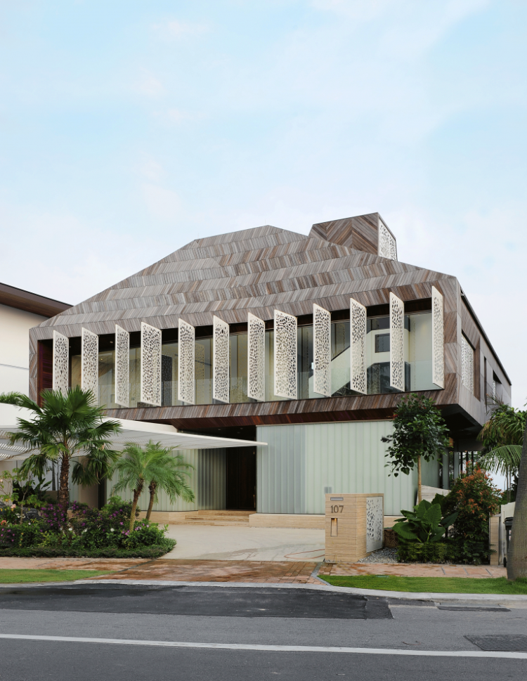 Stereoscopic House by Pencil Office