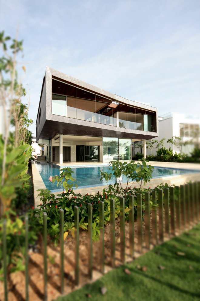 Stereoscopic House by Pencil Office