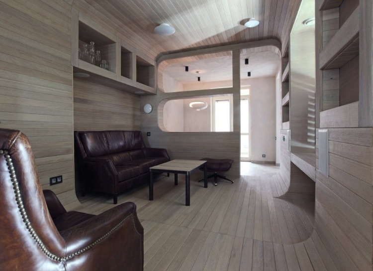 Oak Tube Apartment