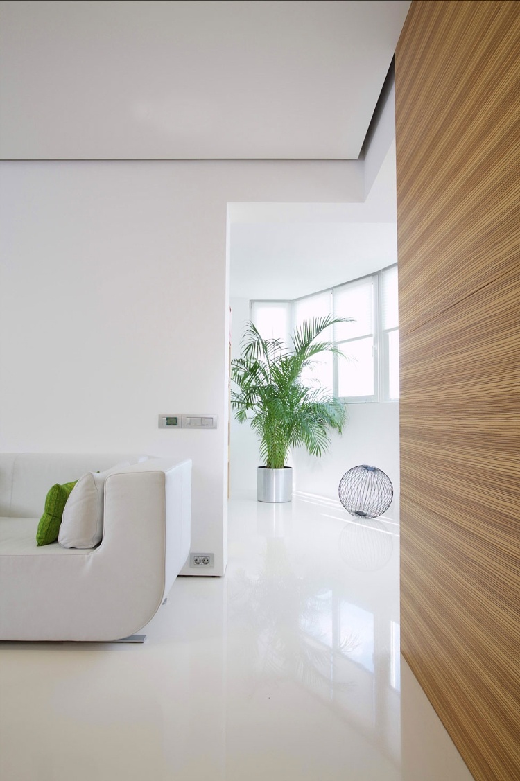 White Cube Apartment Interior Design