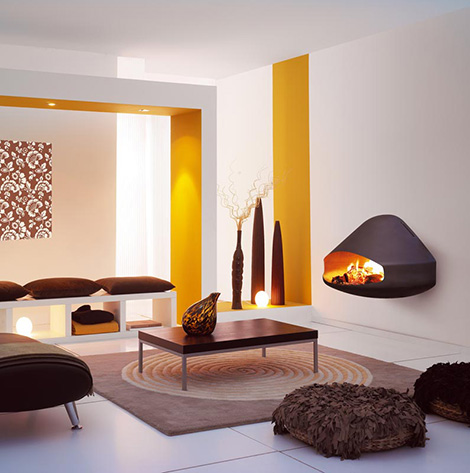 interior fireplace