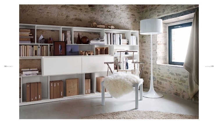 Contemporary Home Library