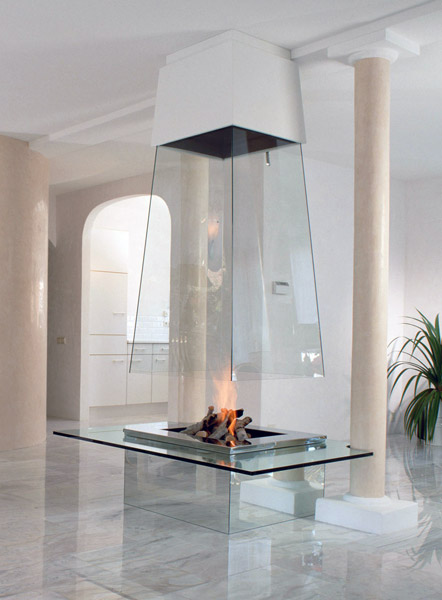 interior fireplace