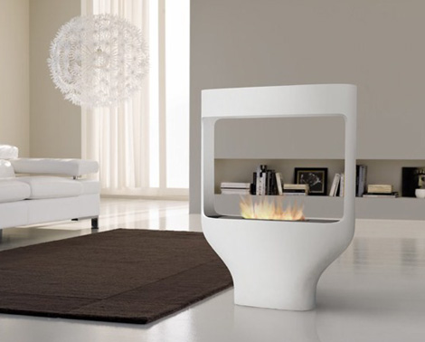 interior fireplace