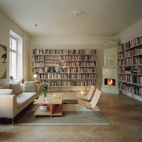 Contemporary Home Library
