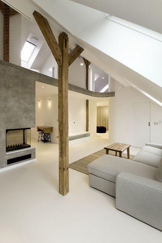 Rounded Loft by A1 Architects