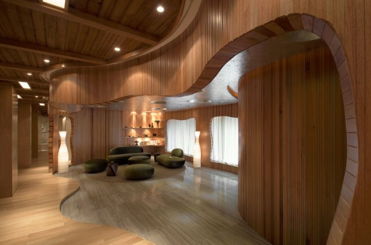 One Taste Holistic Health Club Interior Design