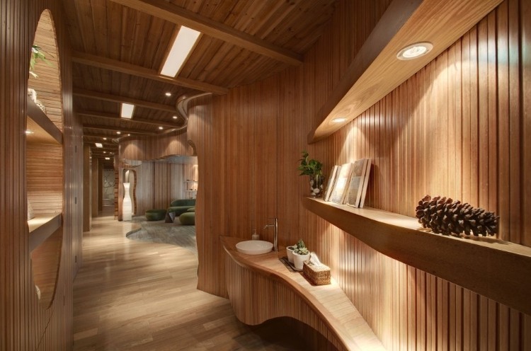 One Taste Holistic Health Club Interior Design
