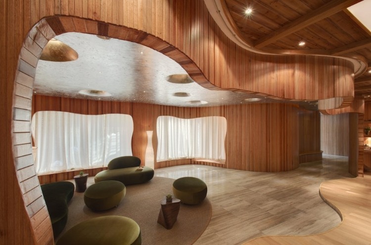 One Taste Holistic Health Club Interior Design