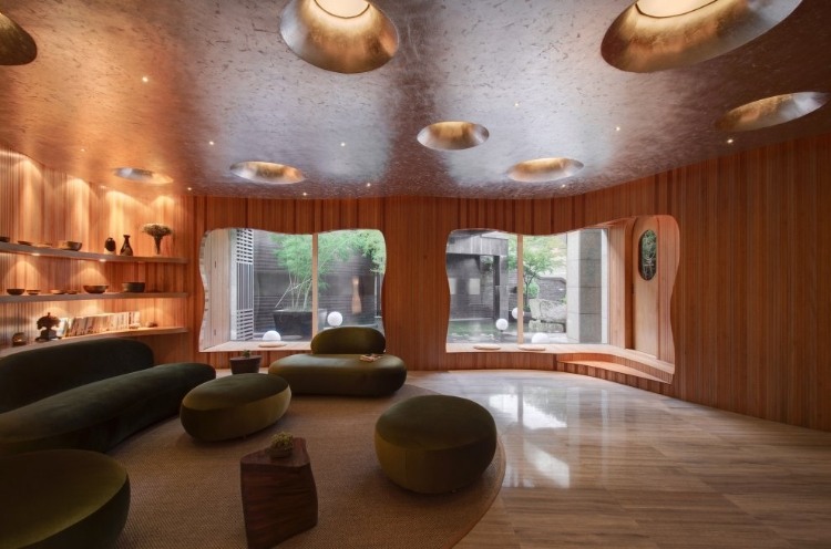 One Taste Holistic Health Club Interior Design