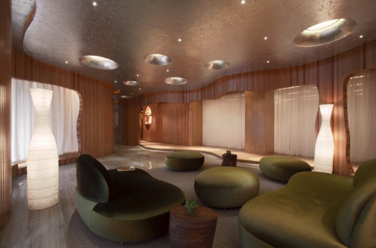 One Taste Holistic Health Club Interior Design