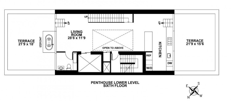 Duplex in Tribeca