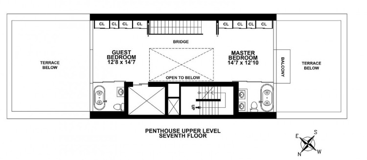 Duplex in Tribeca