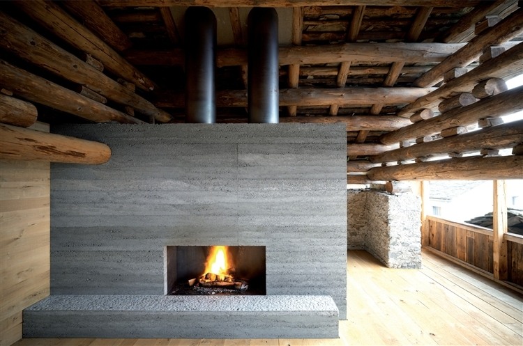 Barn redesign by Ruinelli Associati Architetti