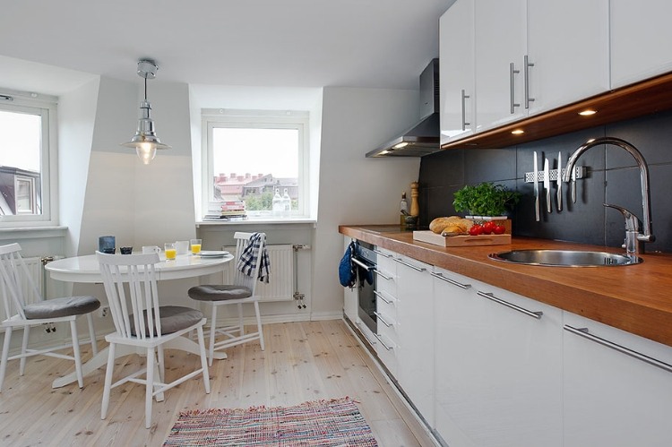 Penthouse interior in Gothenburg