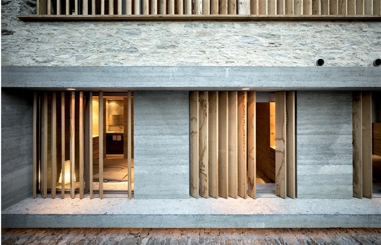 Barn redesign by Ruinelli Associati Architetti