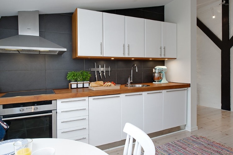Penthouse interior in Gothenburg