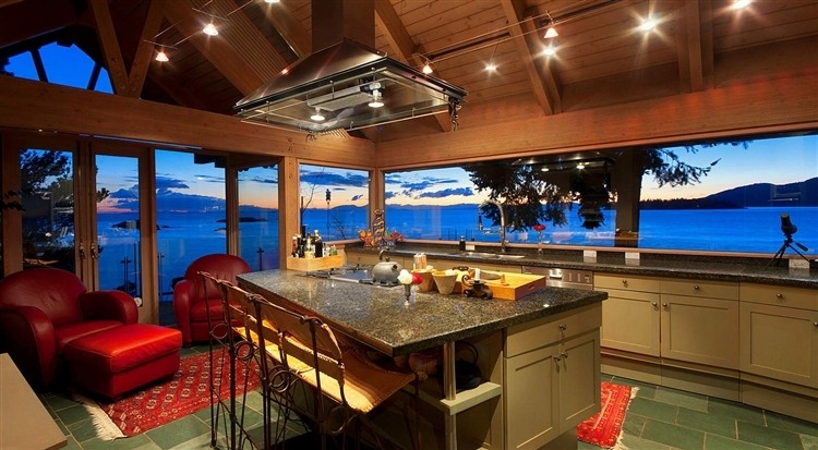 House on a Seaside Bluff