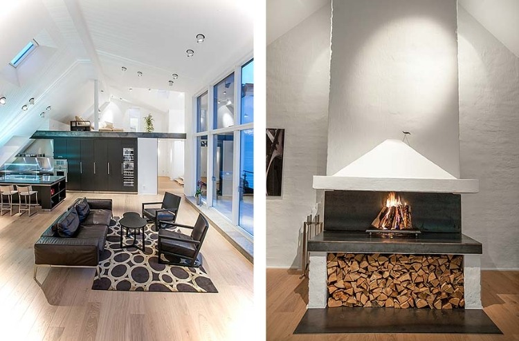 Attic Penthouse in Stockholm