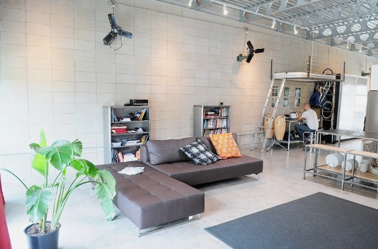Modern Light Loft Interior