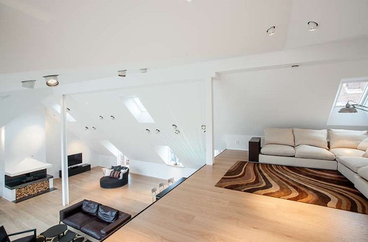 Attic Penthouse in Stockholm