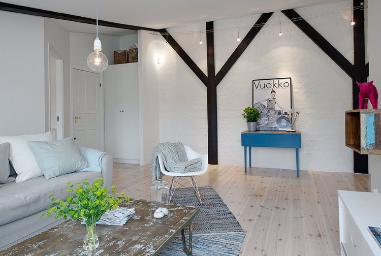 Penthouse interior in Gothenburg