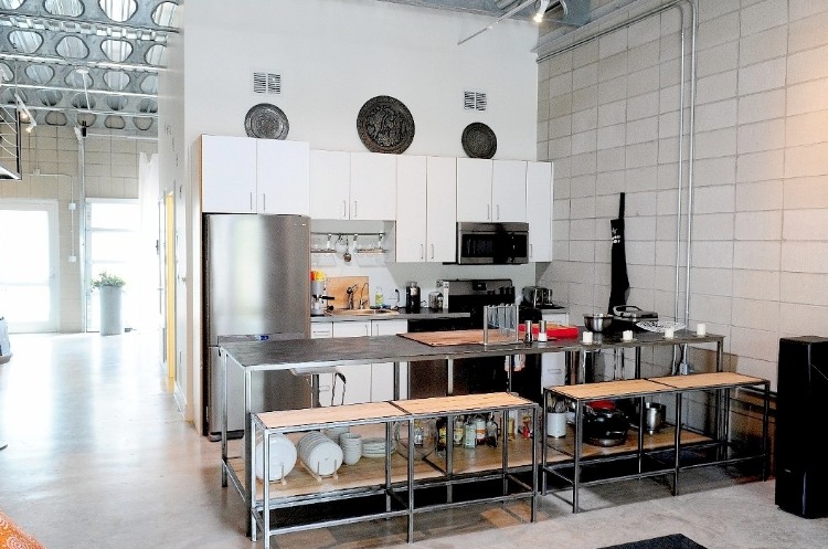 Modern Light Loft Interior