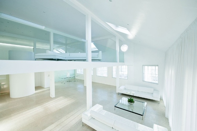 Modern Light Loft Interior