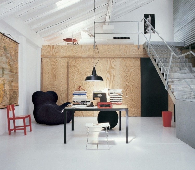 Modern Light Loft Interior