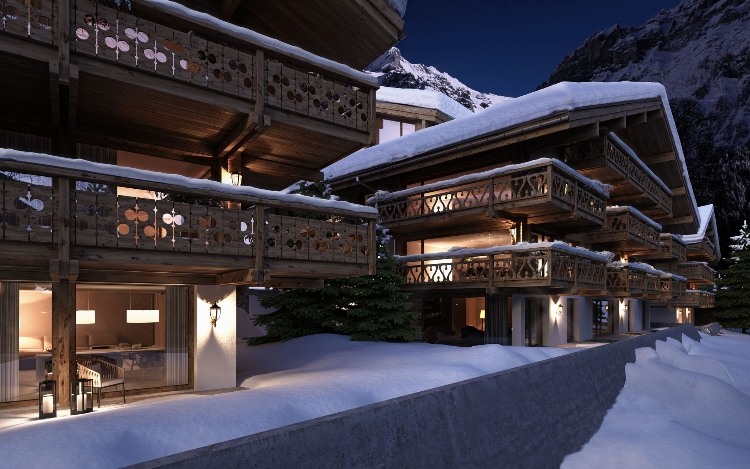 Chalets in Grindelwald