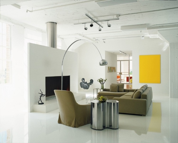 Modern Light Loft Interior