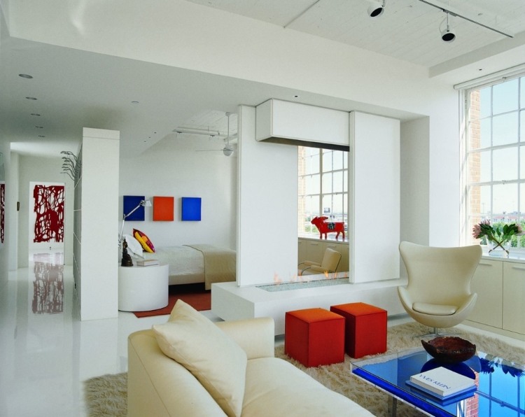 Modern Light Loft Interior
