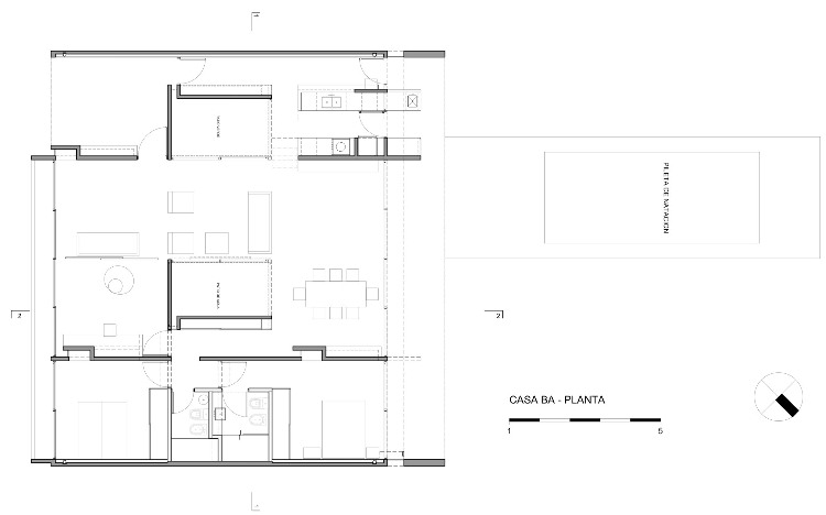 BA House by BAK Arquitectos
