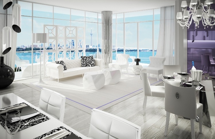 Modern Light Loft Interior